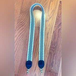 Claire V. Checkerboard Bag Strap